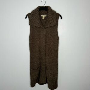 A. giannetti long cardigan size large